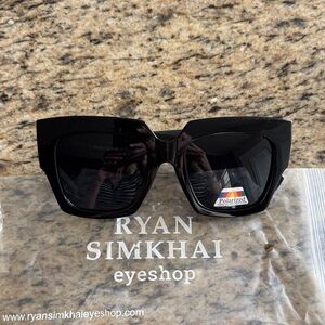 Ryan Simkhai Black polarized Sunglasses